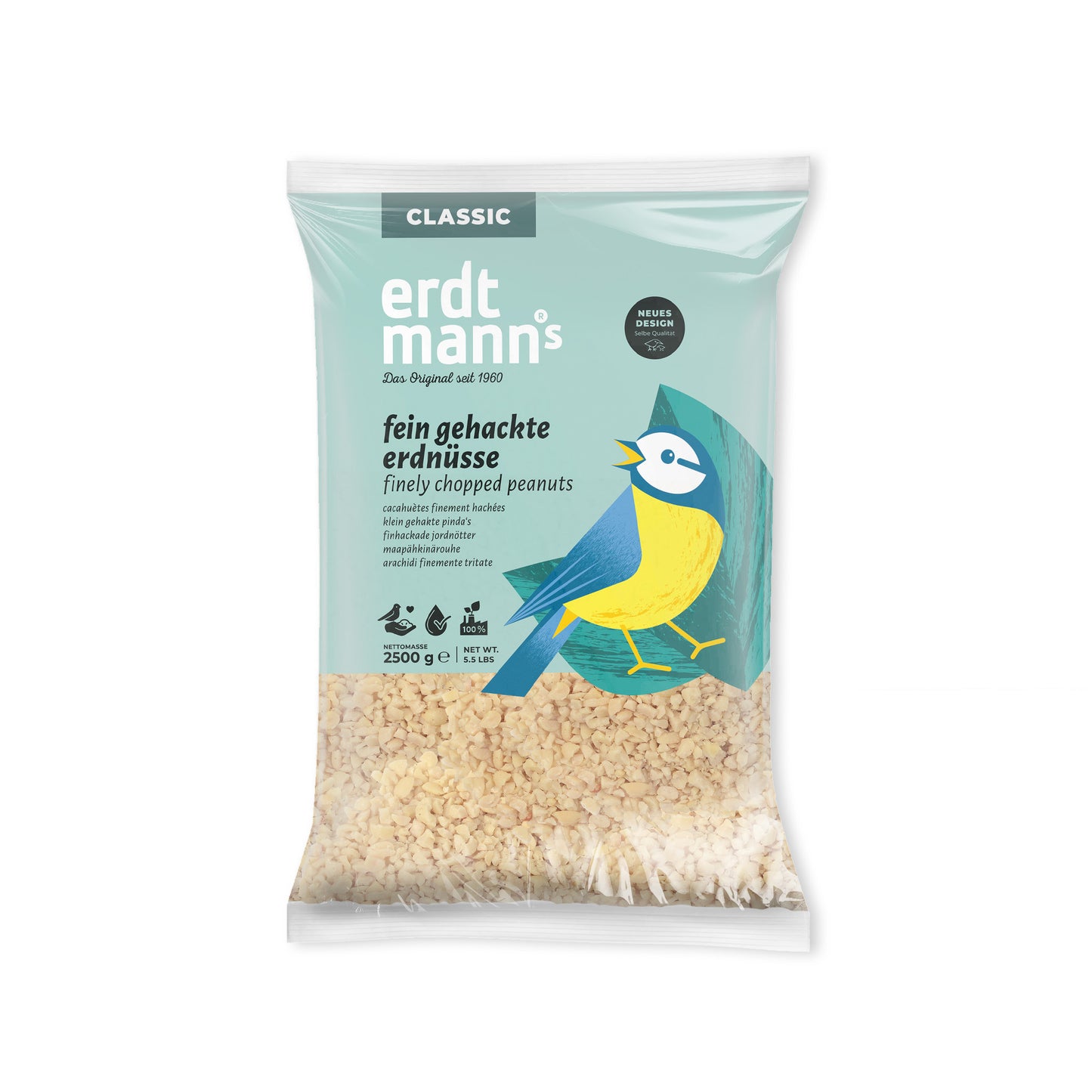 Erdnusskerne fein gehackt 2,5kg