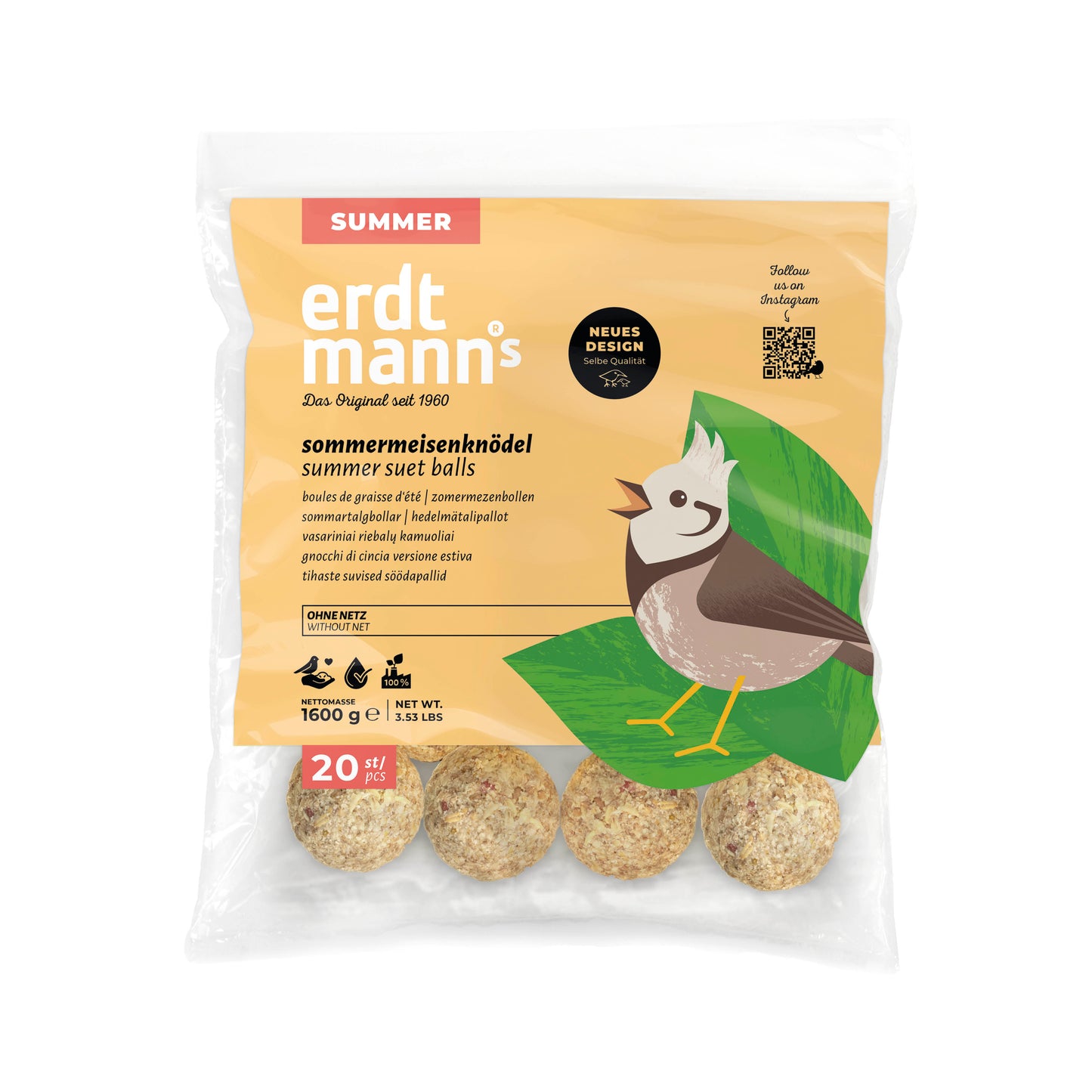 20 Sommermeisenknödel ohne Netz