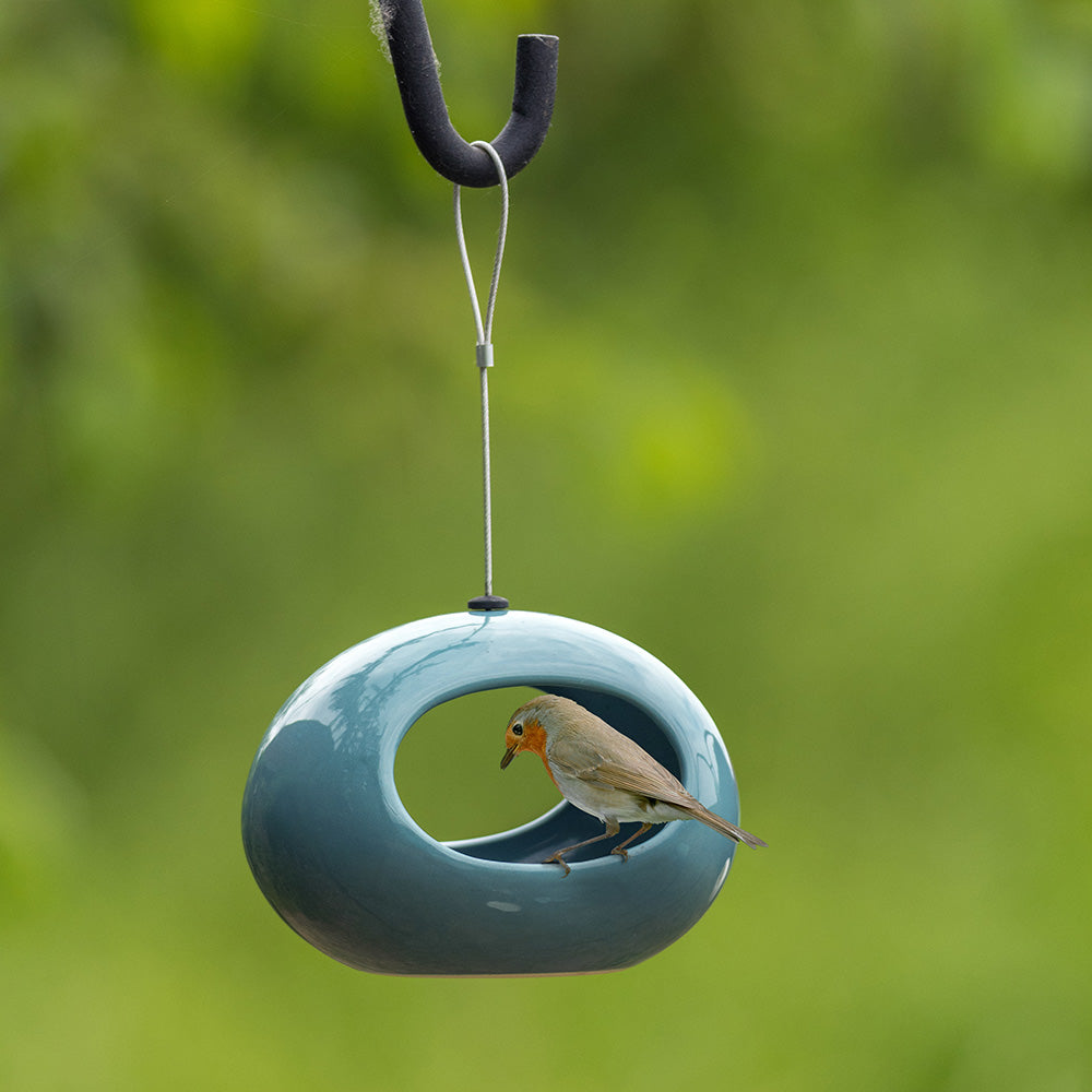 Vogeltränke aus Keramik zum Aufhängen