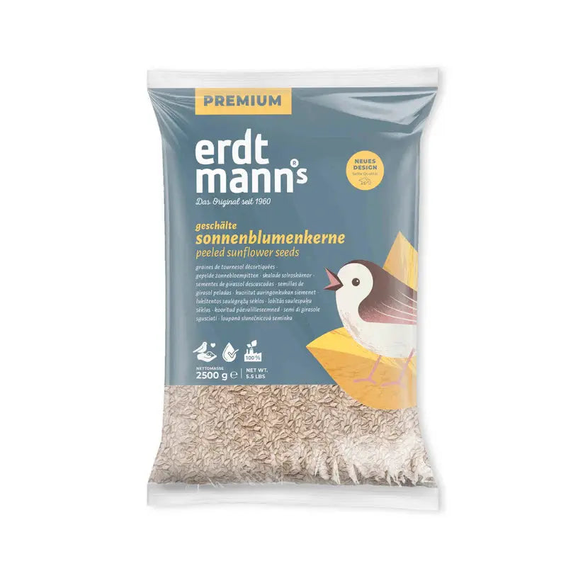 Geschälte Sonnenblumenkerne für Garten-und Wildvögel