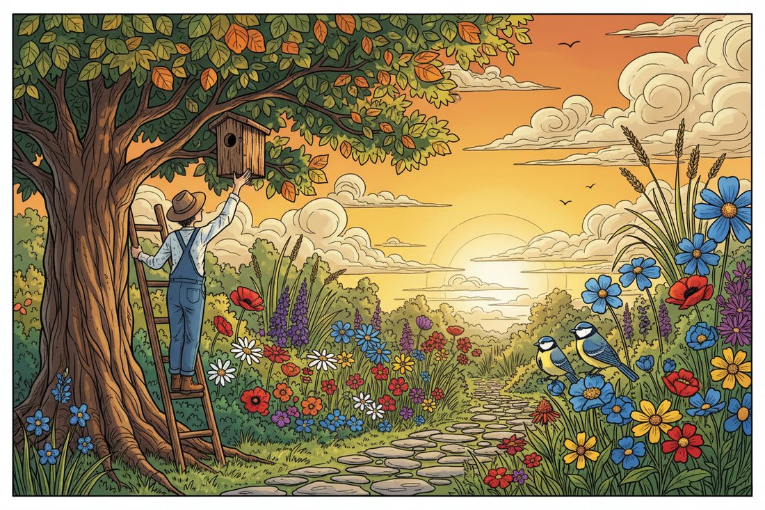 Wie hängt der Nistkasten richtig?