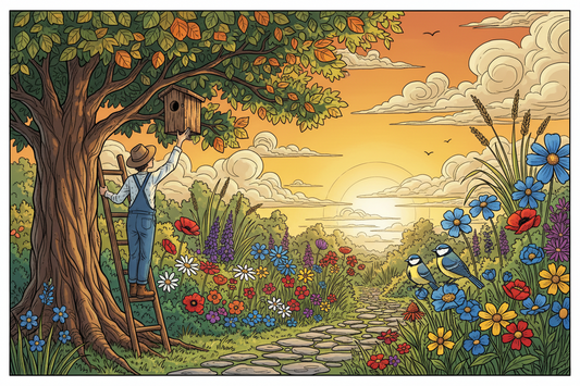 Wie hängt der Nistkasten richtig?