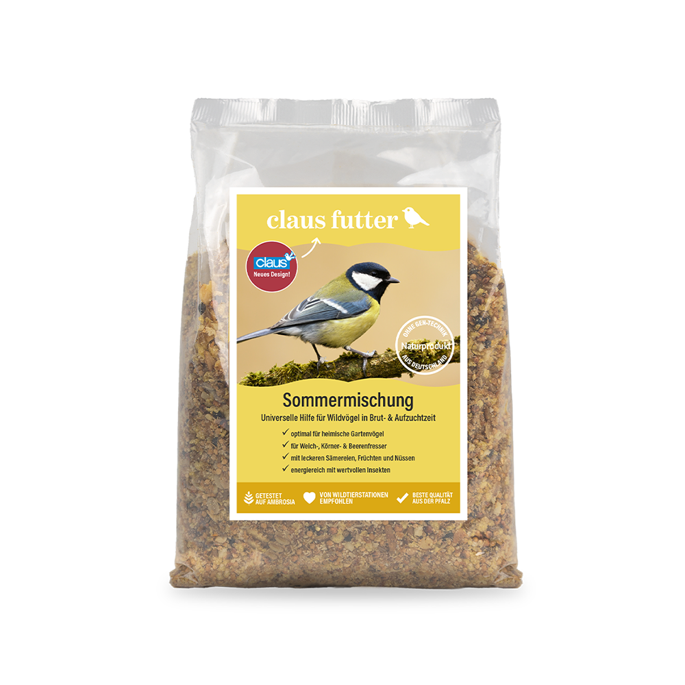 Sommermischung für Wild- und Gartenvögel