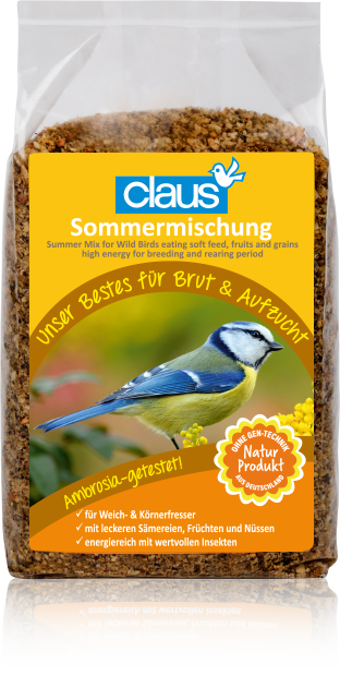 Sommermischung für Wild- und Gartenvögel