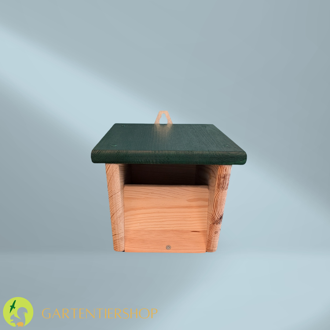 Halbhöhlen Nistkasten (z. B. für Rotkehlchen, Garten- und Hausrotschwanz, Bachstelze)
