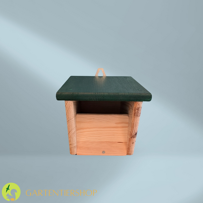 Halbhöhlen Nistkasten (z. B. für Rotkehlchen, Garten- und Hausrotschwanz, Bachstelze)